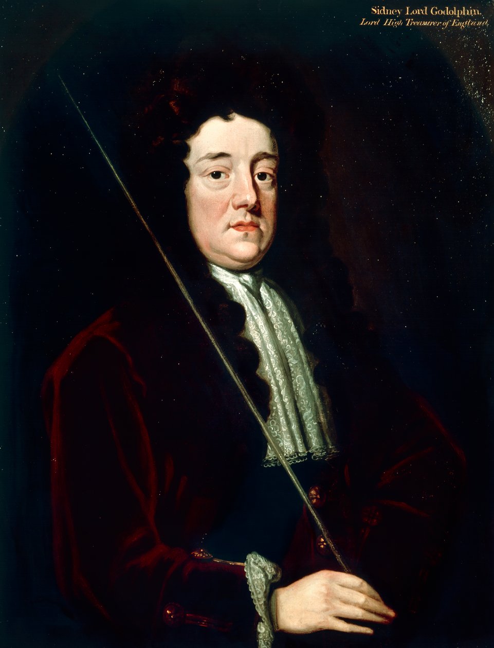 Porträt von Sidney Godolphin, I. Graf von Godolphin (Breage) von Artist Unknown