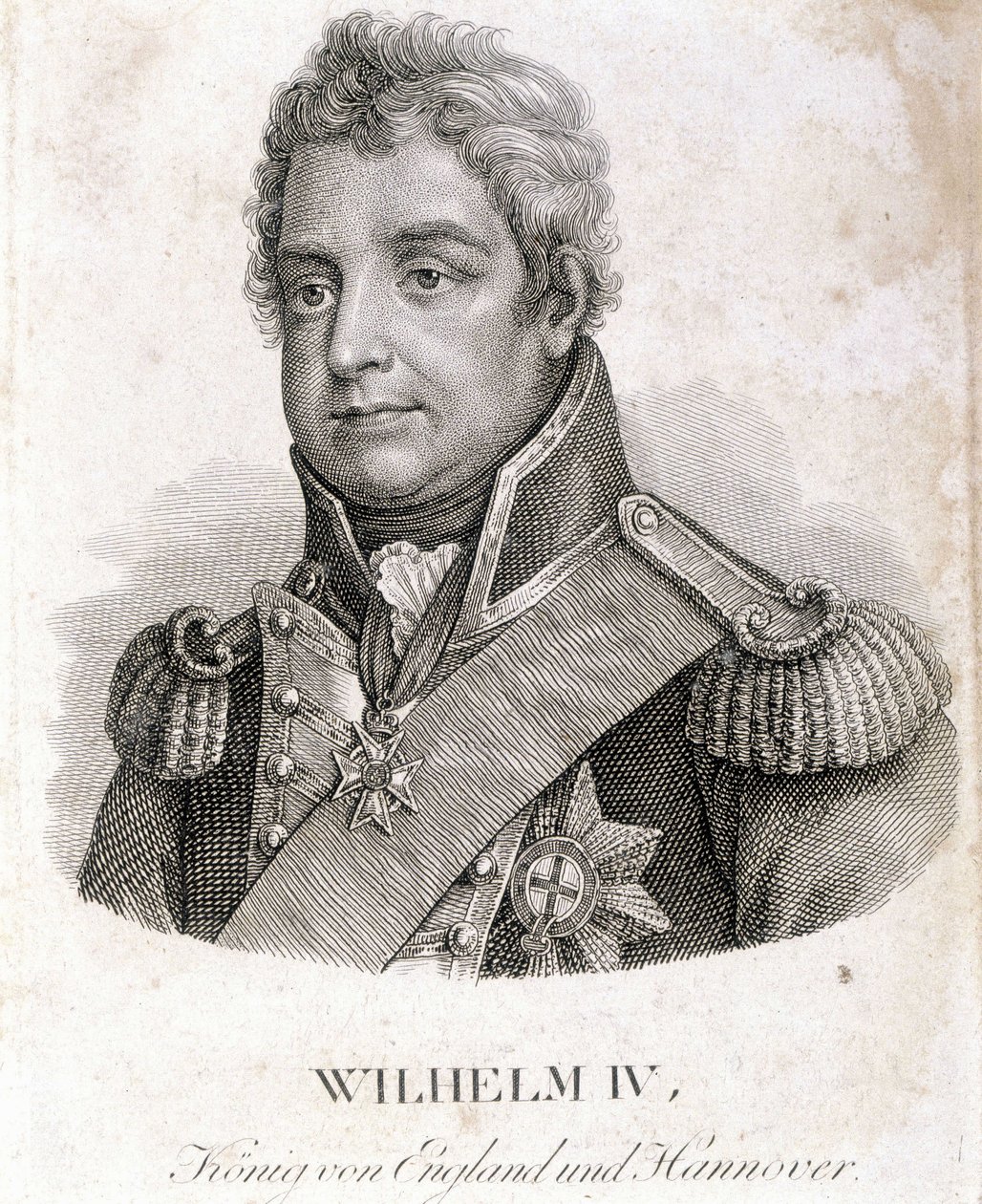 Porträt von Wilhelm IV., König von Großbritannien und Irland, König von Hannover von Artist Unknown