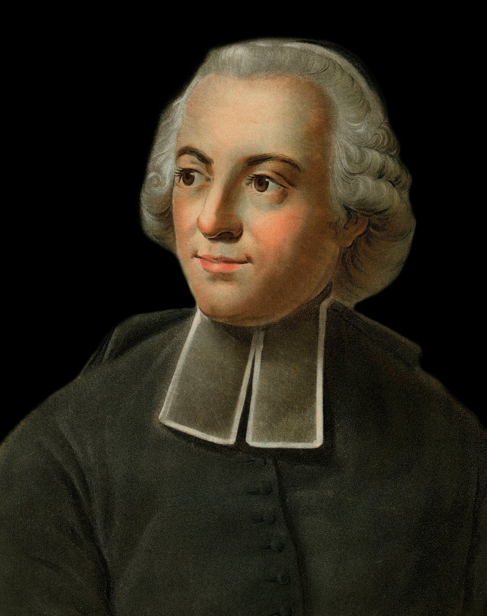 Porträt des Abbe Etienne Bonnot de Condillac, französischer Philosoph von Artist Unknown