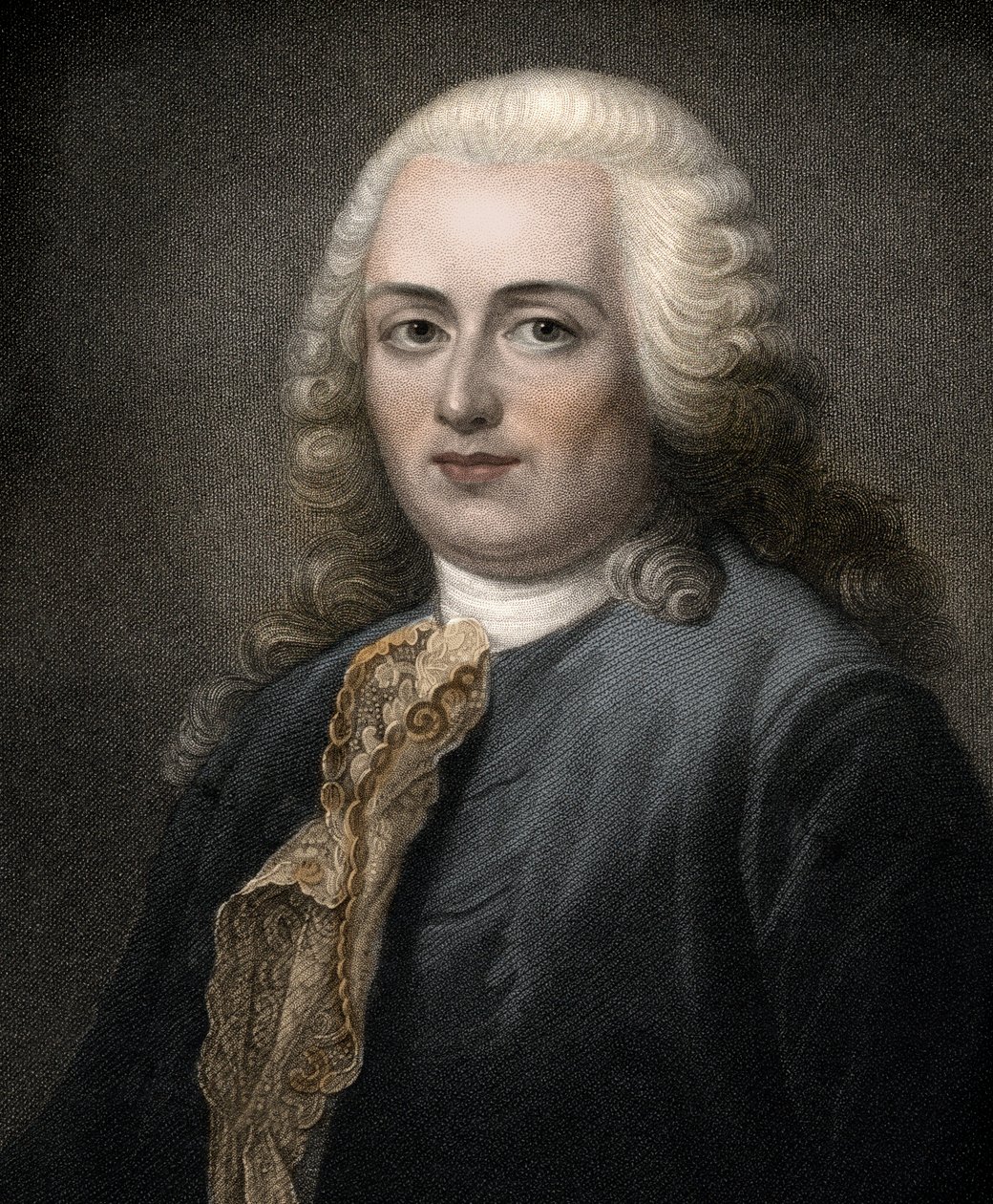Porträt des französischen Ökonomen und Politikers Anne Robert Jacques Turgot - Porträt von Anne Robert Jacques Turgot, Baron de l