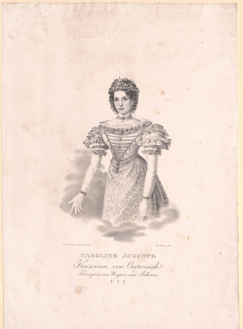 Prinzessin von Bayern (1792-1873) Caroline von Artist Unknown