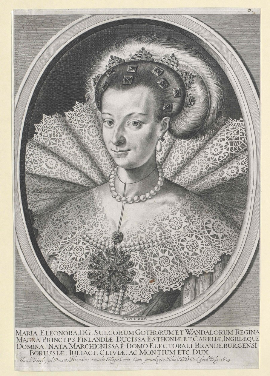 Marie Eleonore, Prinzessin von Brandenburg von Artist Unknown
