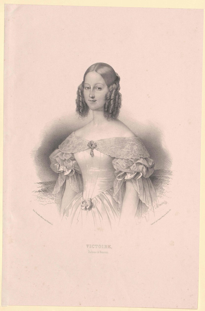 Prinzessin von Sachsen-Coburg-Gotha Victoria von Artist Unknown
