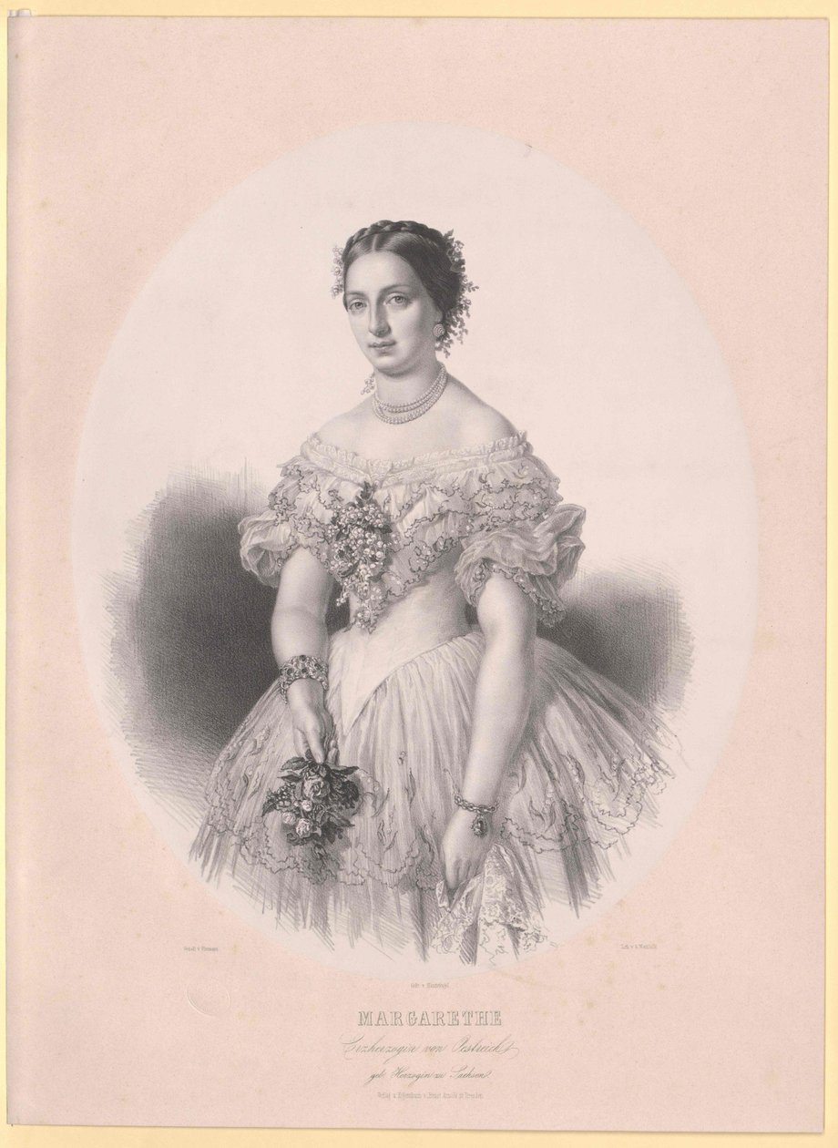 Prinzessin von Sachsen Margarete von Artist Unknown