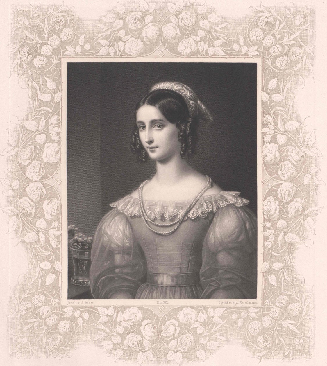 Regina Daxenberger (Druck) von Artist Unknown