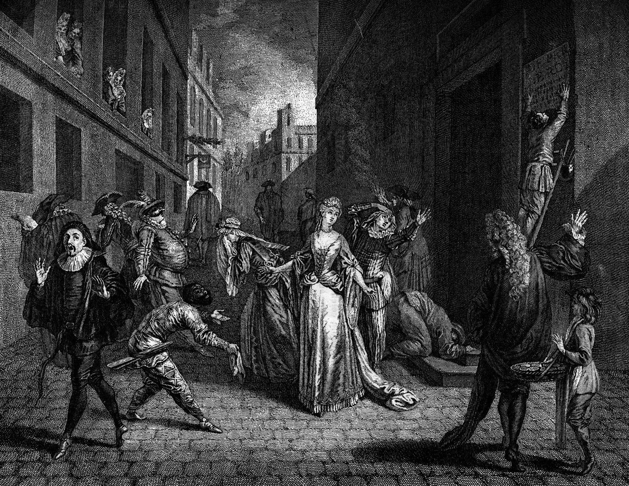 Darstellung der Commedia dell