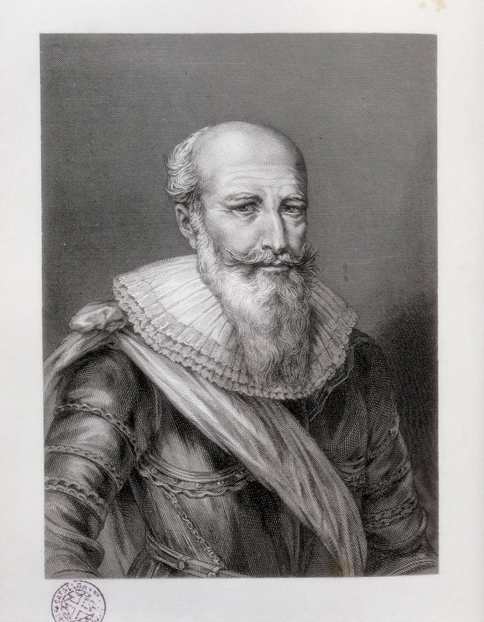 SULLY, Maximilian von Bethune, Herzog von (1560-1641). Englischer Staatsmann. Radierung. SPANIEN. KATALONIEN. Barcelona. Biblioteca de Catalunya (Nationalbibliothek von Katalonien) von Artist Unknown