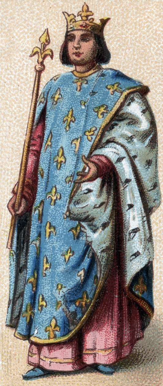 Heiliger Ludwig IX., König von Frankreich - Porträt von Saint Louis von Artist Unknown