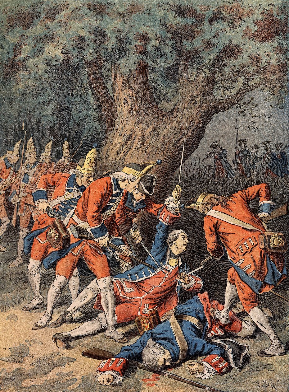 Siebenjähriger Krieg: der Tod von Louis d