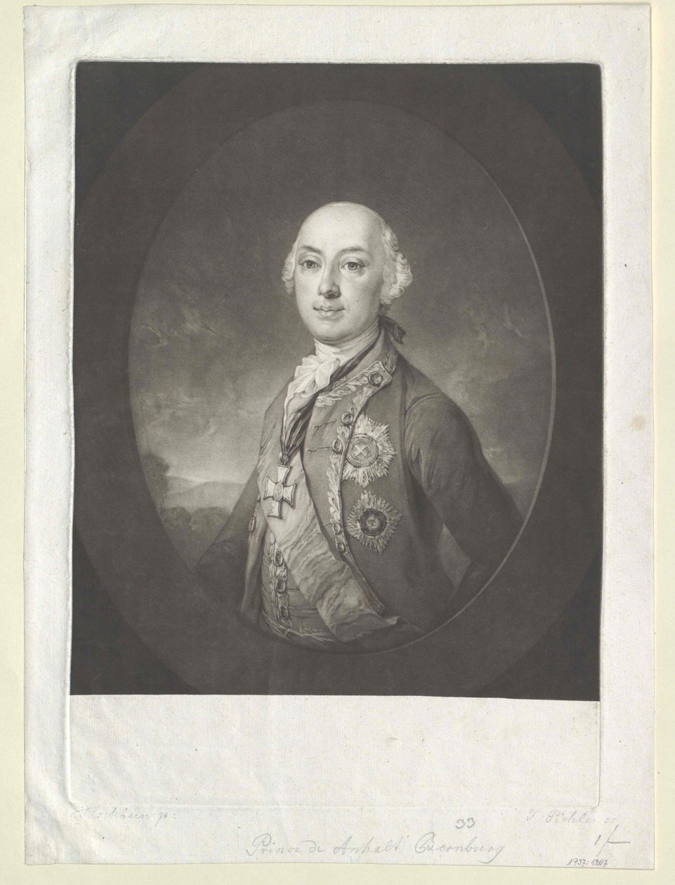 Viktor Amadeus Prinz Anhalt-Bernburg-Schaumburg-Hoym von Artist Unknown
