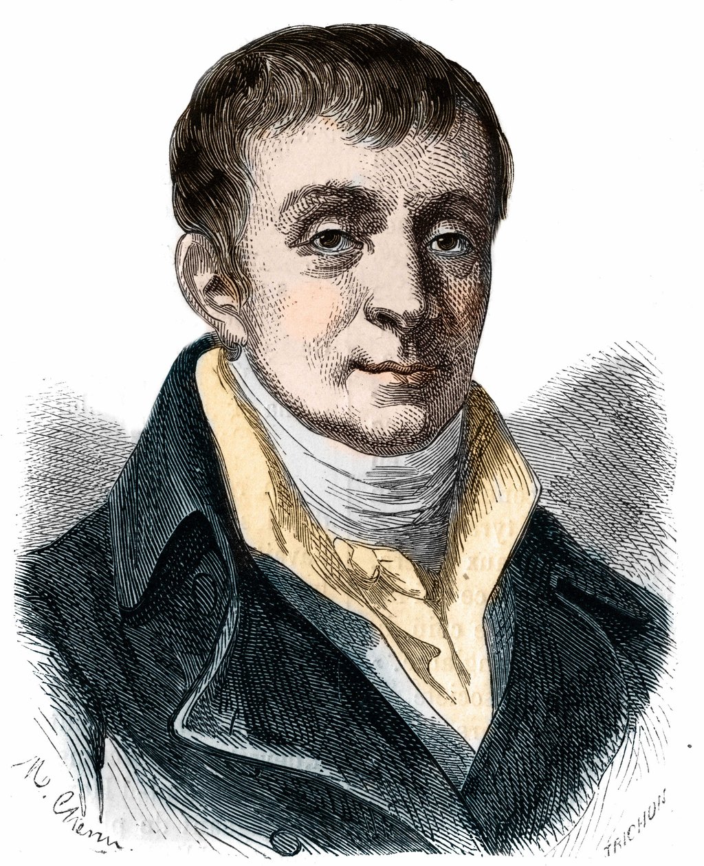 Porträt von François Andrieux (1759-1833), französischer Dichter und Dramatiker. von Artist Unknown