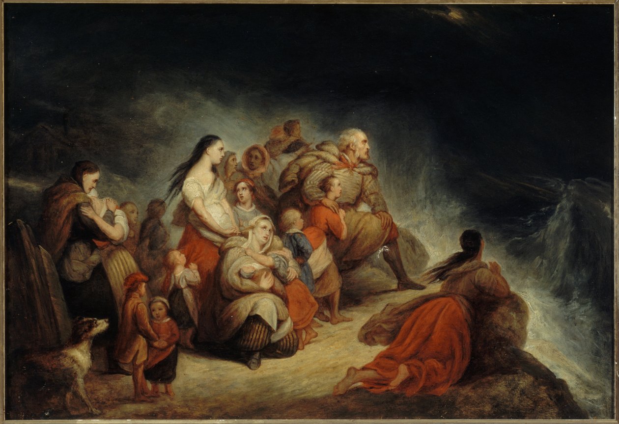 Der Sturm von Ary Scheffer