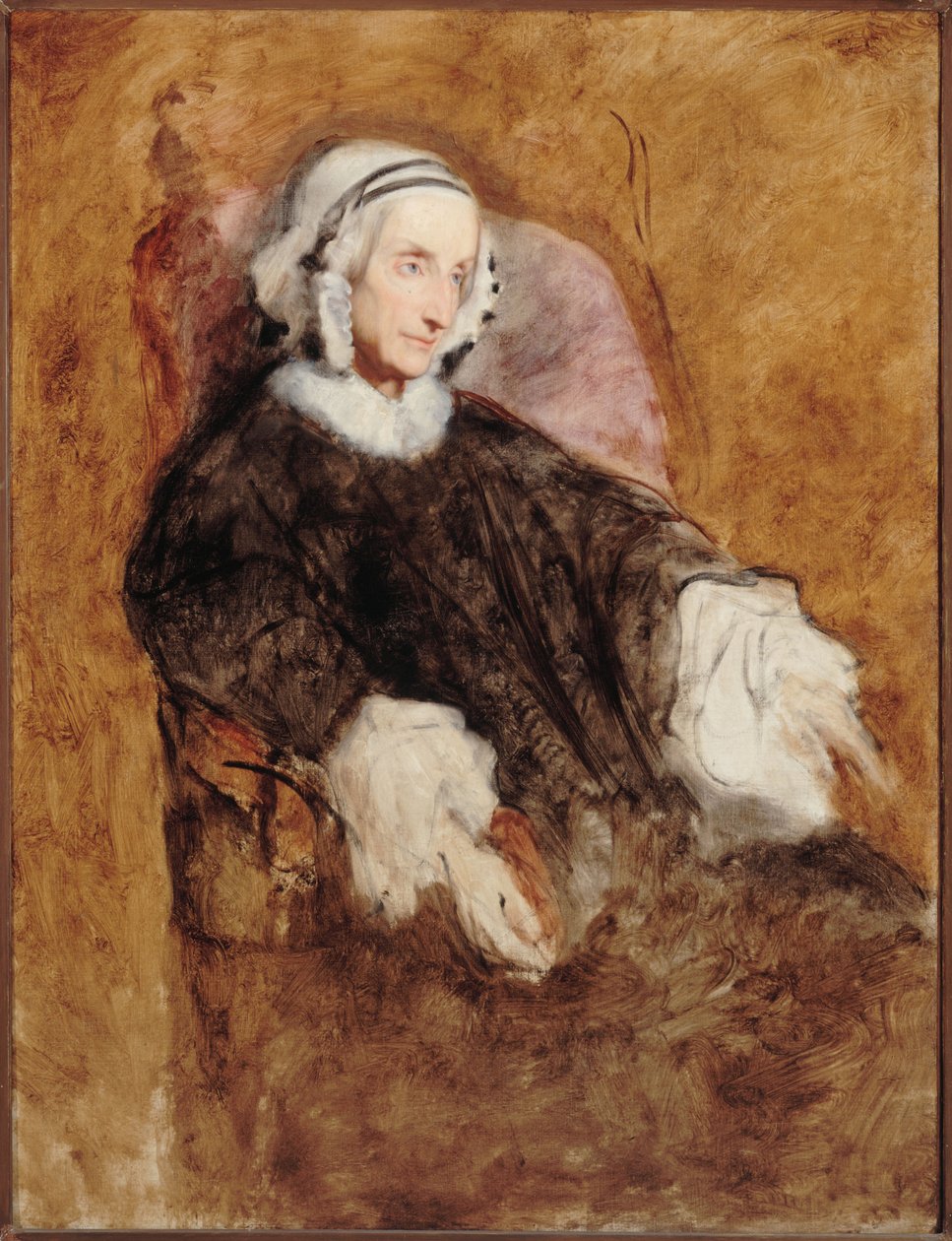 Porträt der Königin Marie-Amélie in Trauer von Ary Scheffer