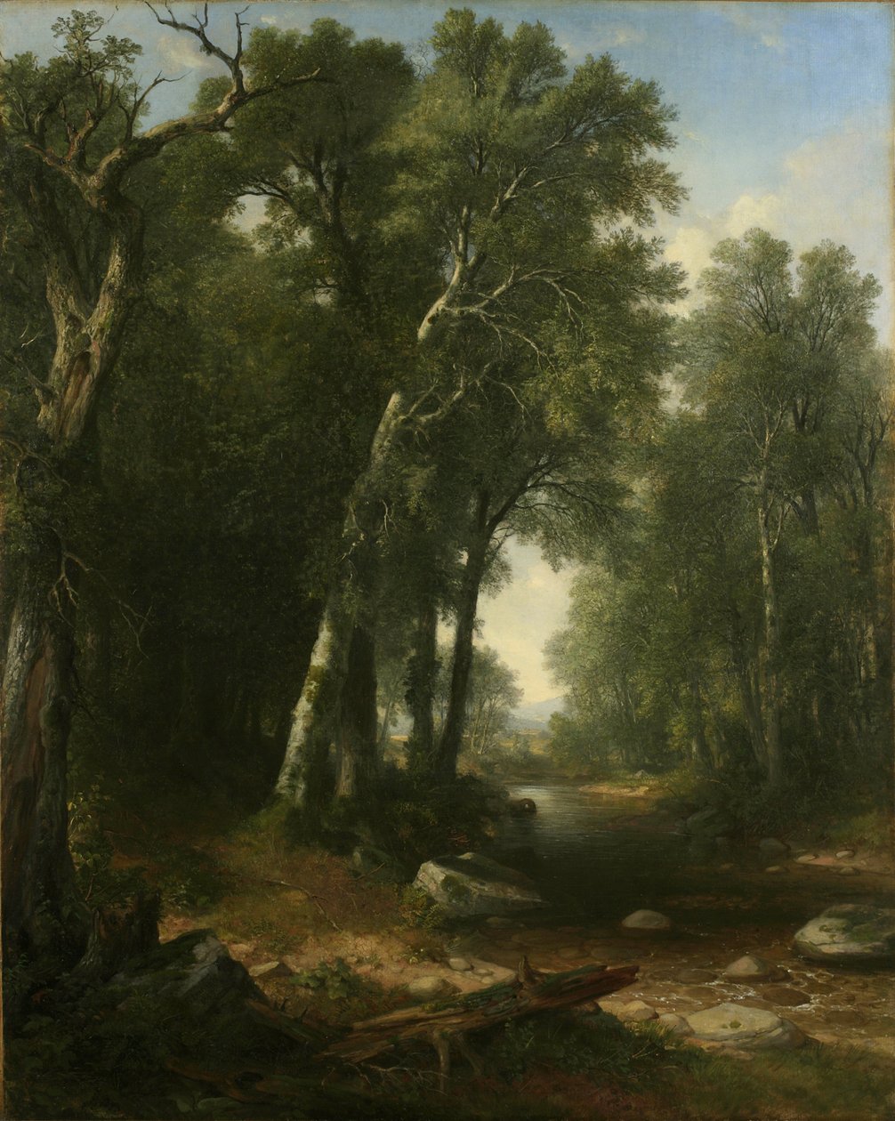 Wald Bach, 1859 von Asher Brown Durand