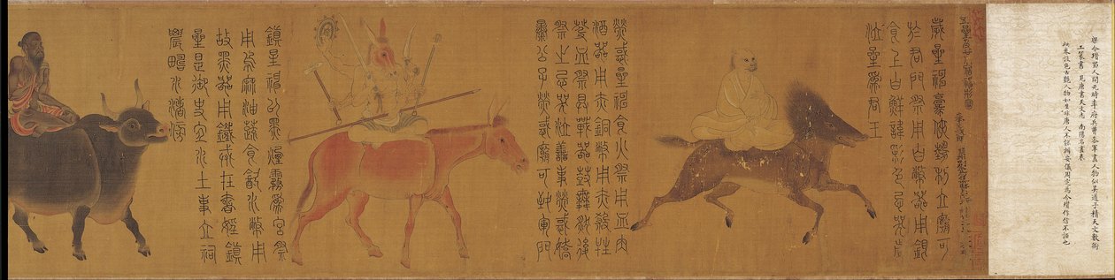 Die fünf Planeten und achtundzwanzig Konstellationen von Attributed to Zhang Sengyao