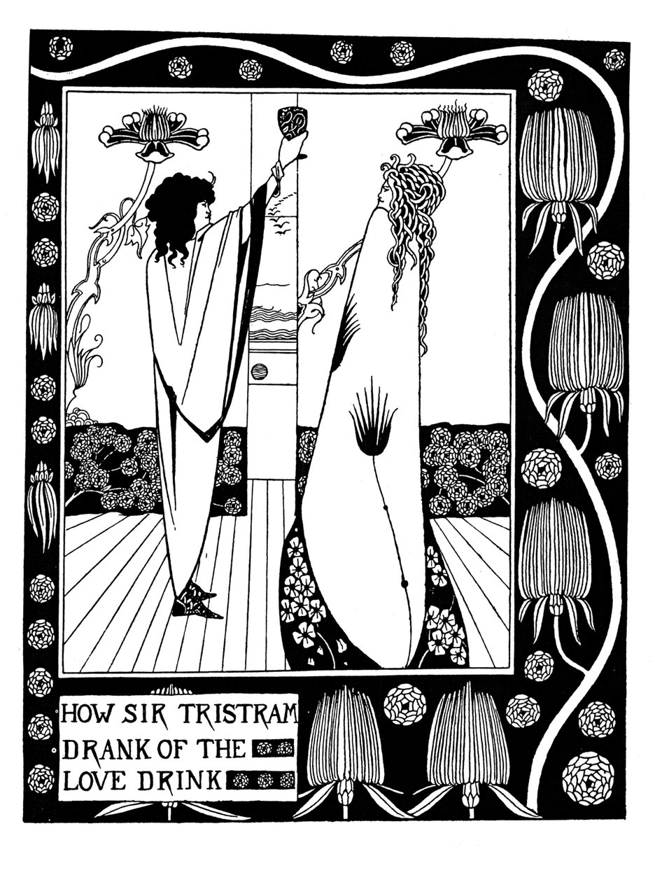 Illustration zum Buch Le Morte d