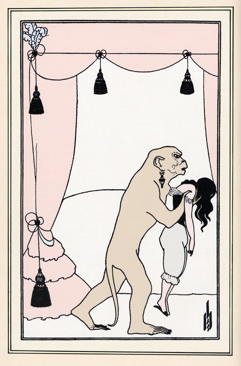 Das neue „Attentat in der Rue Morgue“ von Aubrey Beardsley