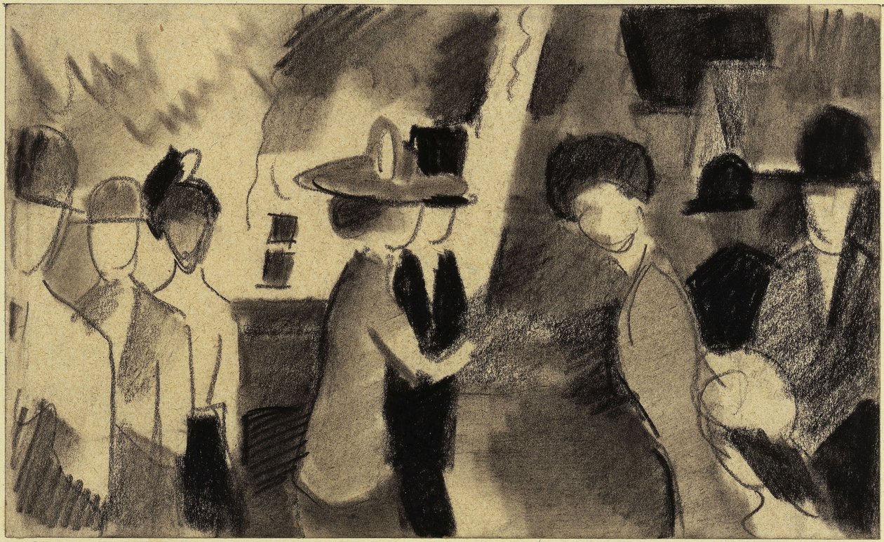Promenade II von August Macke