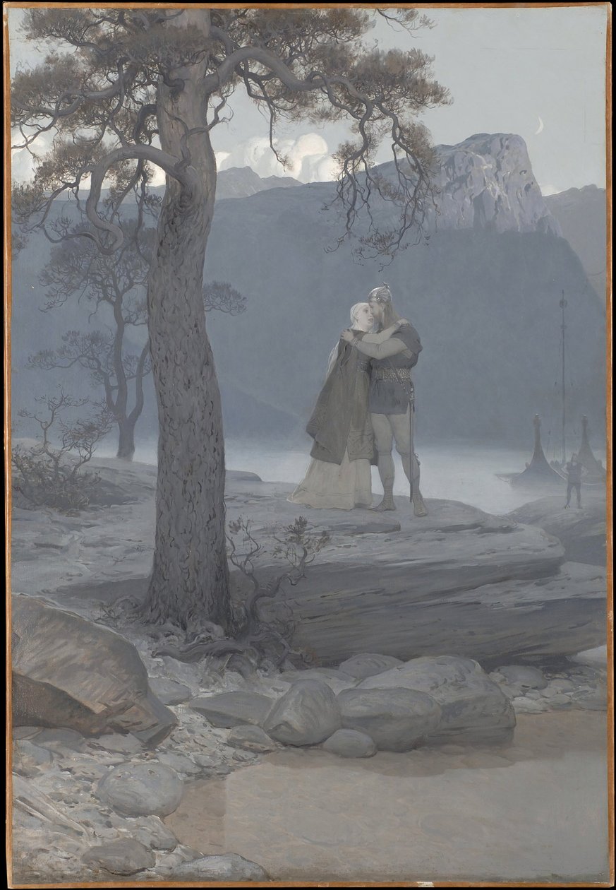 Abschied (aus Frithiofs Saga) von August Malmström