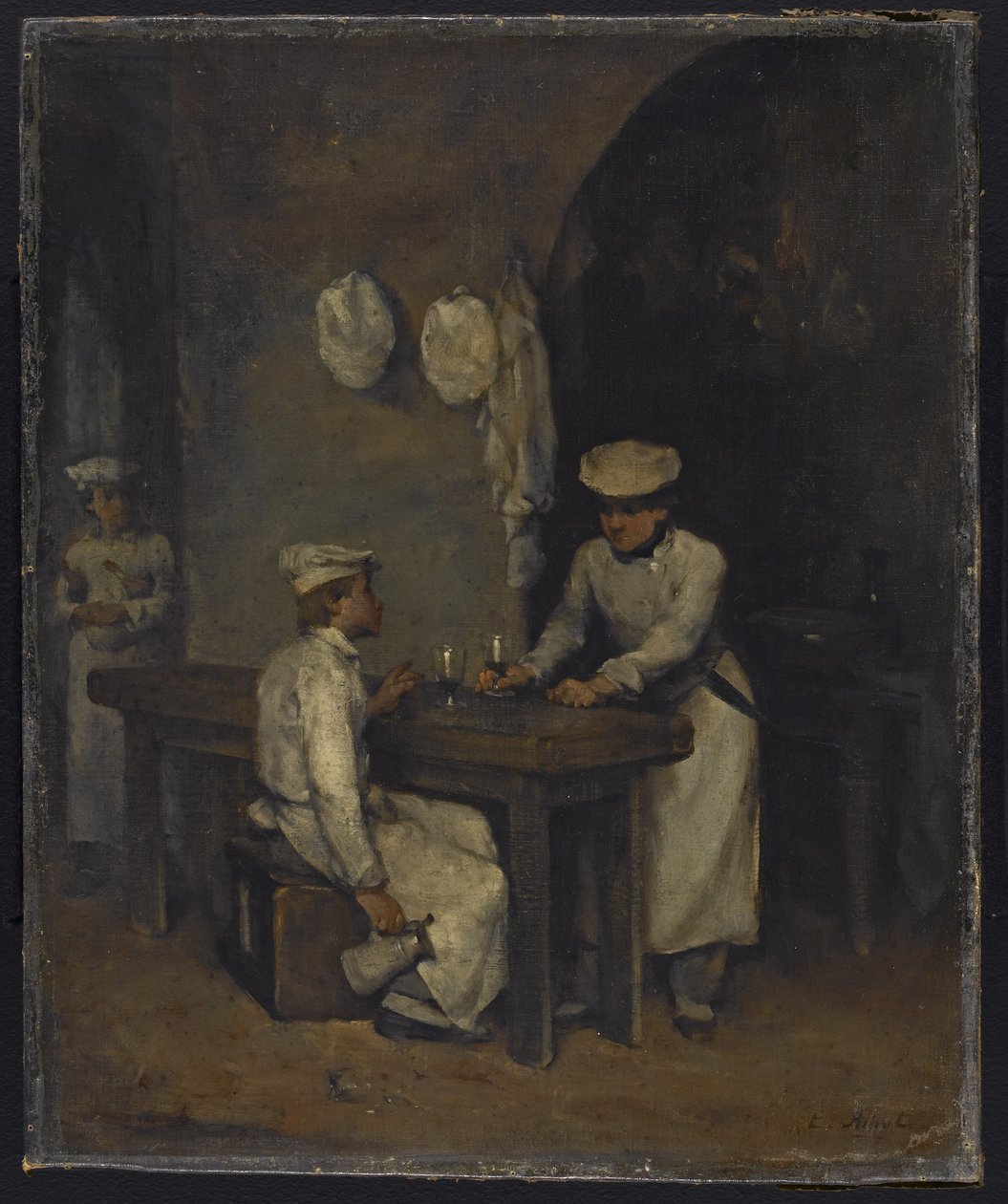 Die Köche von Auguste Theodule Ribot
