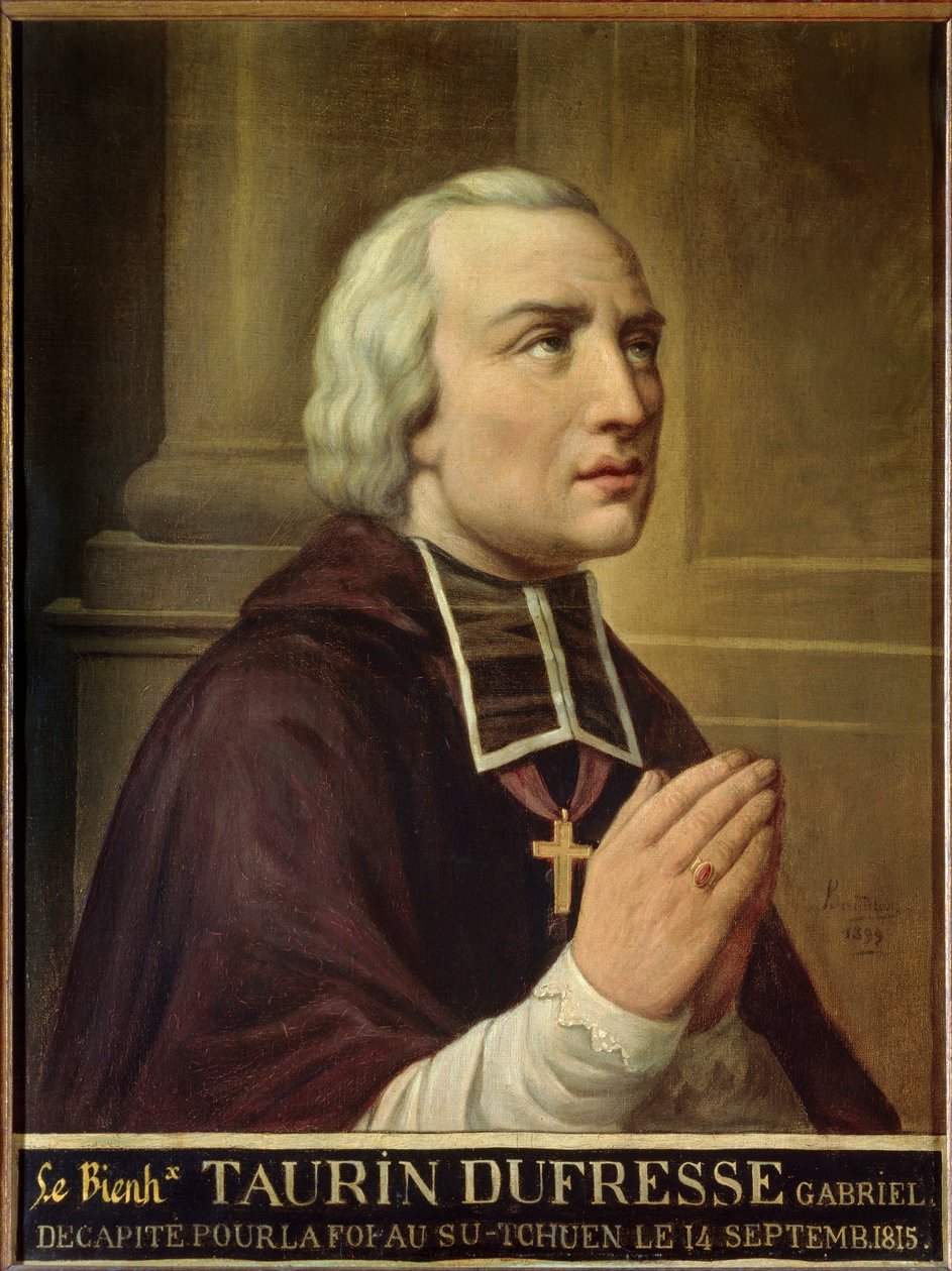 Der Missionar Taurin Dufresse von Auguste Alexandre Baudran