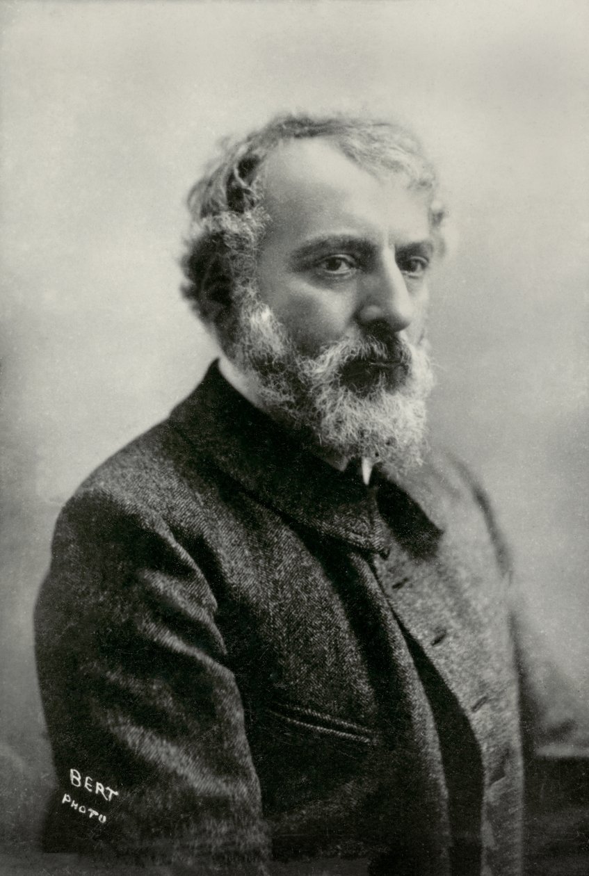 Porträt des französischen Malers Henri Martin von Auguste Bert