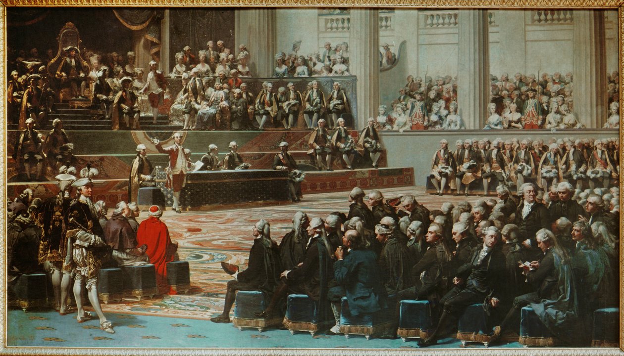Die Eröffnung der Generalstände in Versailles von Auguste Couder