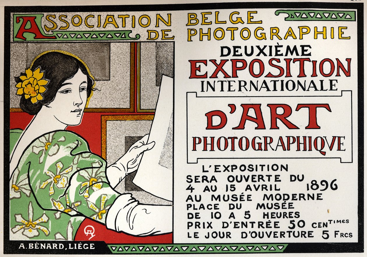 Fotokunstausstellung im Musée Moderne, Brüssel von Auguste Donnay