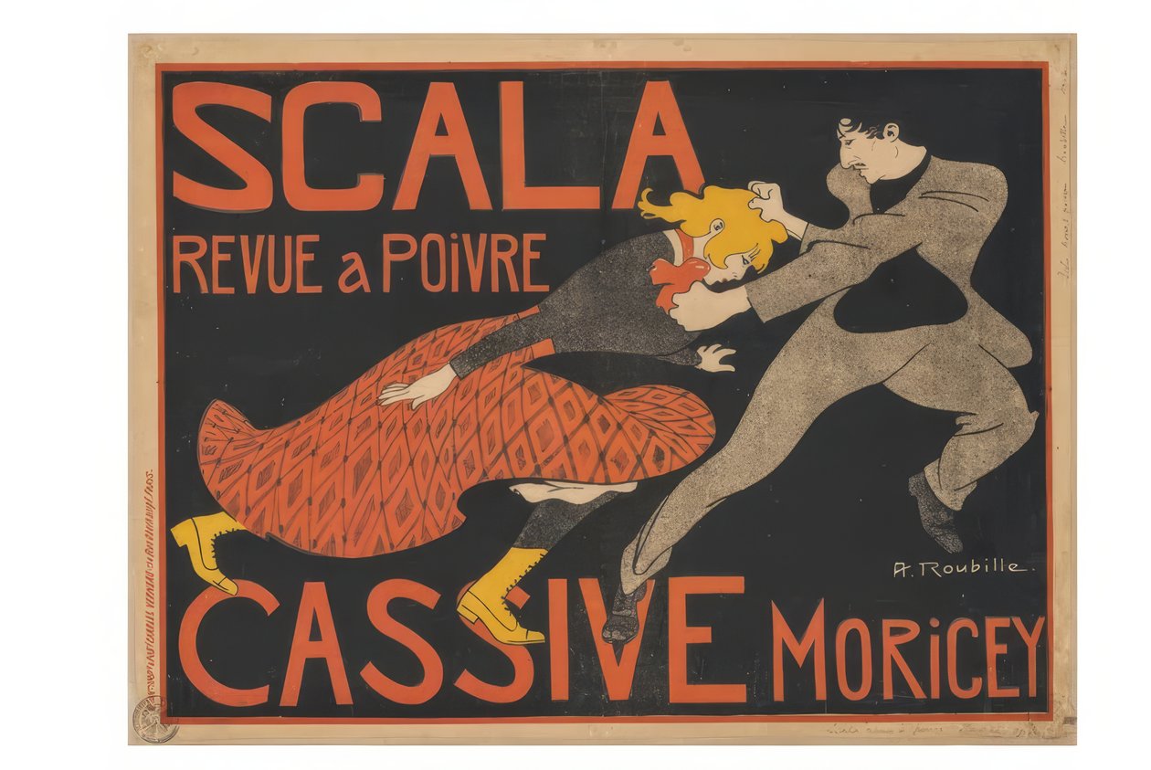 Scala. Revue à poivre. Cassive Moricey von Auguste Jean Baptiste Roubille