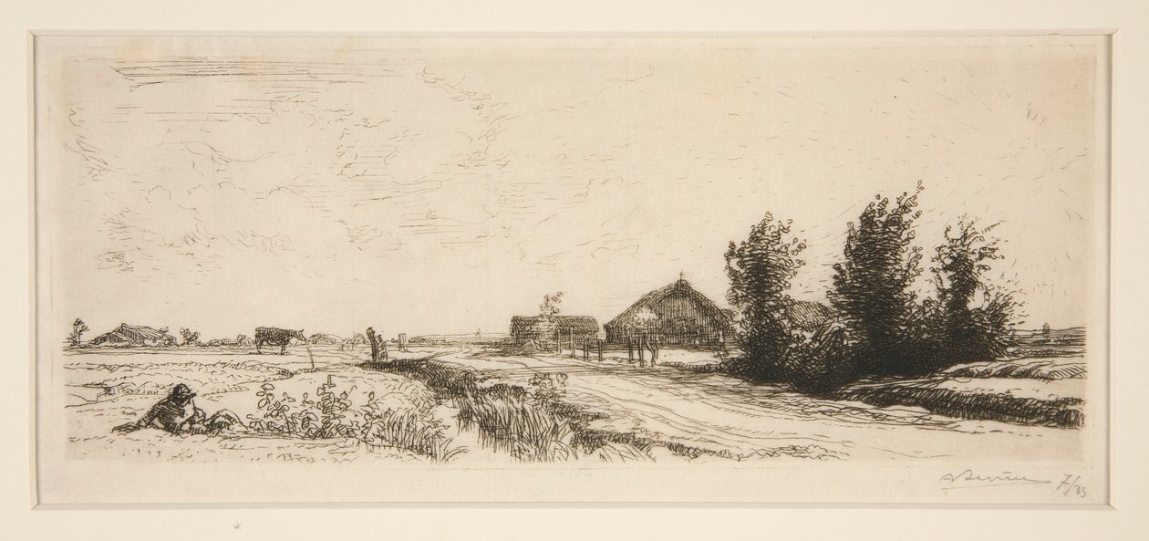 Der kleine Kuhhirte von Auguste Lepere