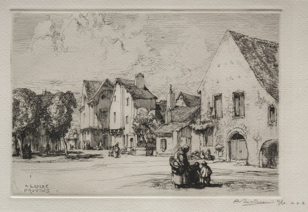Provins von Auguste Louis Lepère