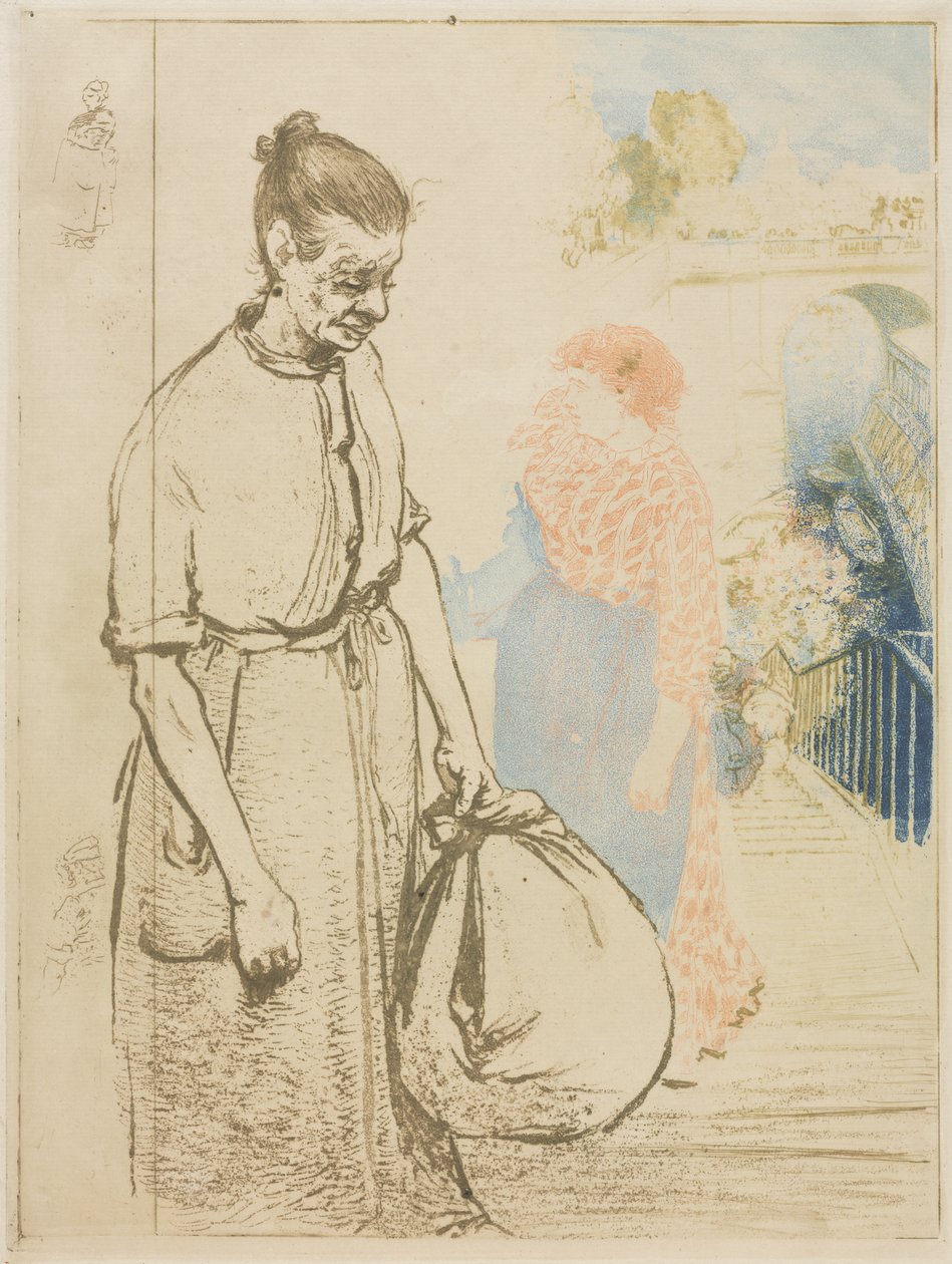 Waschfrauen (Les Laveuses) von Auguste Louis Lepère