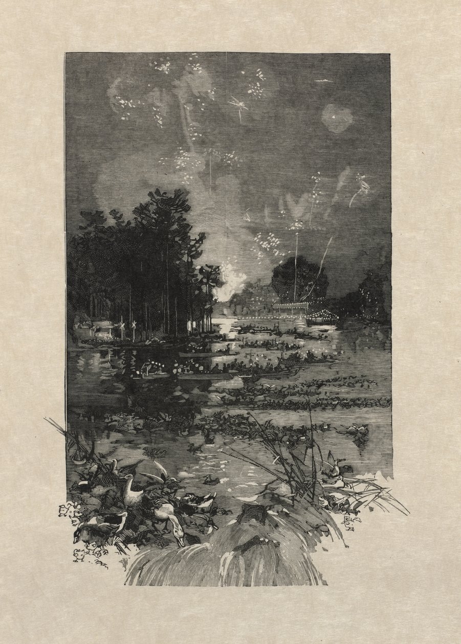 Das Fest für die Opfer der Pflicht von Auguste Louis Lepère