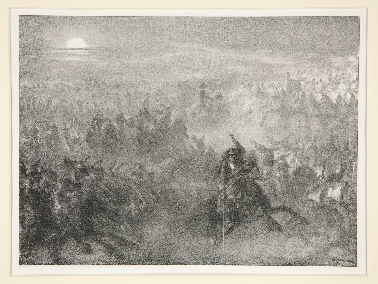 Nachtrevue von Auguste Raffet