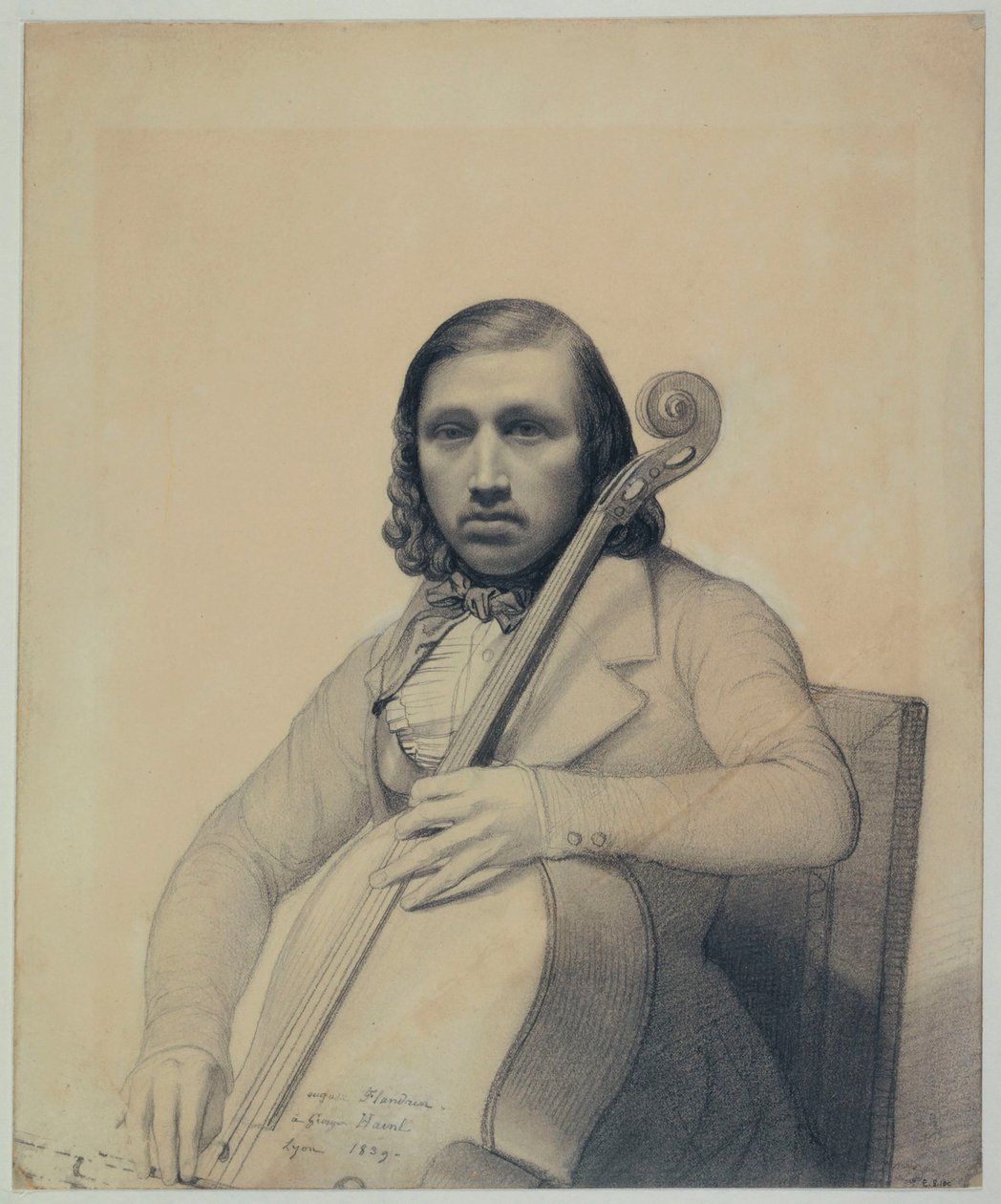 Porträt von François George-Hainl 1807-1873, 1839 von Auguste René Flandrin