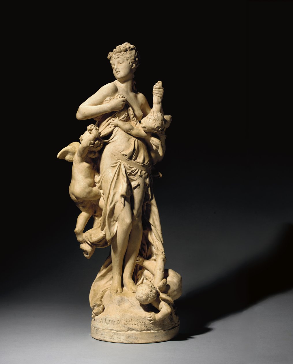 Unschuld gequält von Liebe, 1871; 1900 von Auguste Rodin