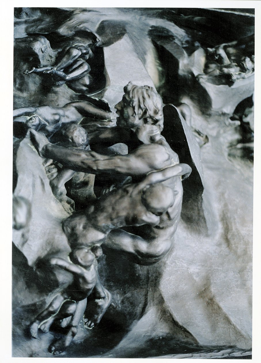 Das Tor der Hölle (Detail) von Auguste Rodin