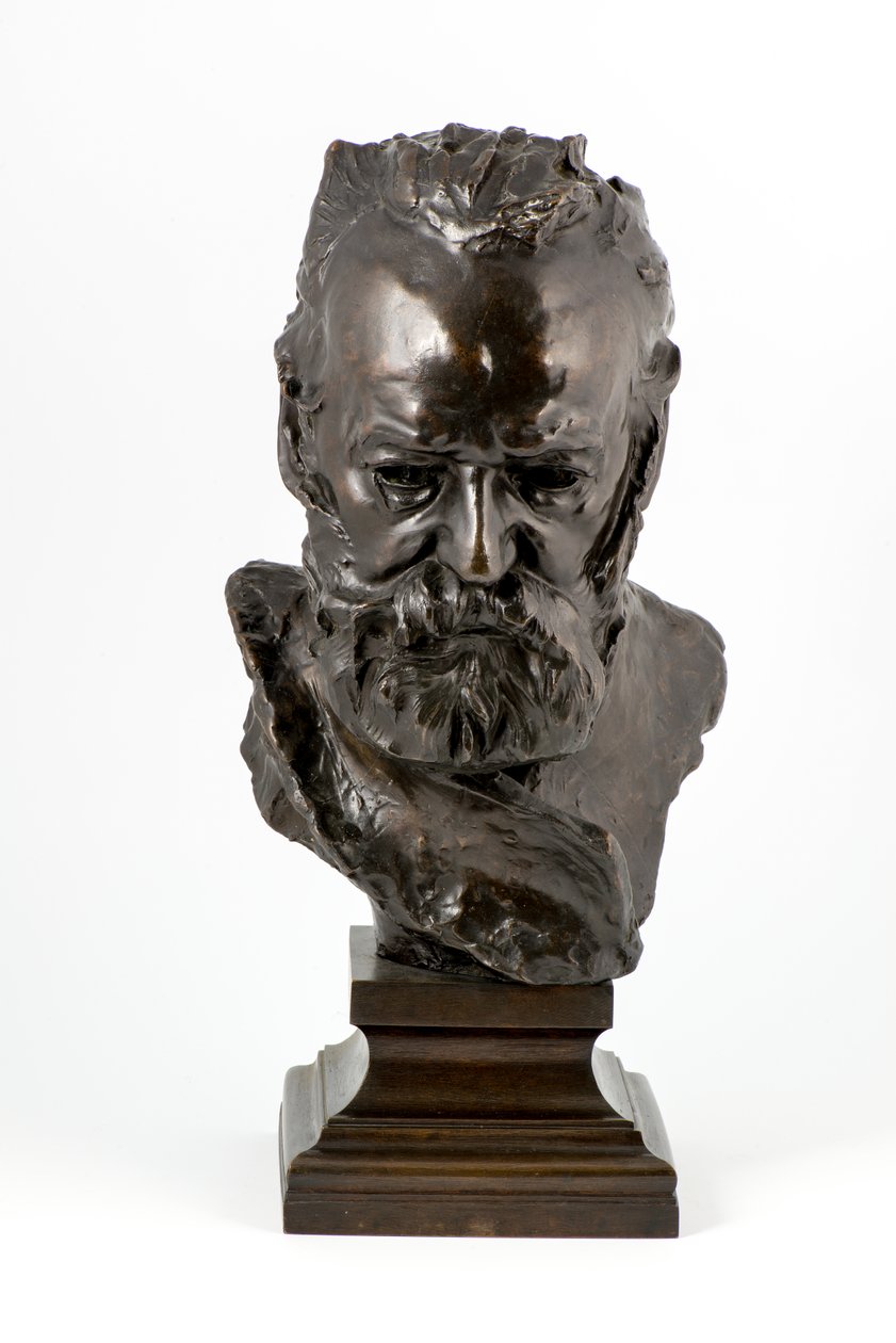 Victor Hugo (Bronzeguss nach dem Original von 1886) von Auguste Rodin