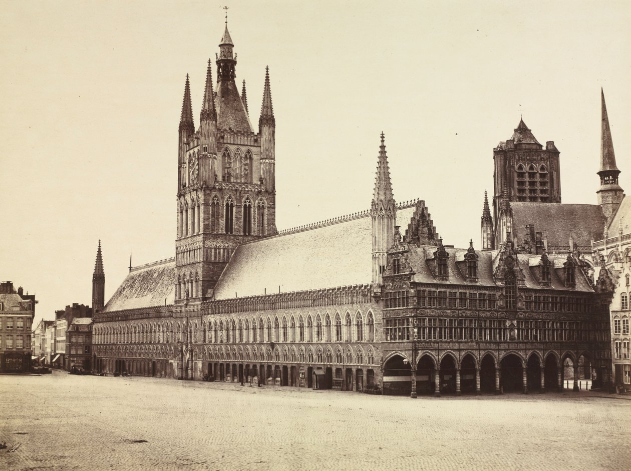 Ypern, Belgien, ca. 1855-1862 von Auguste Rosalie Bisson