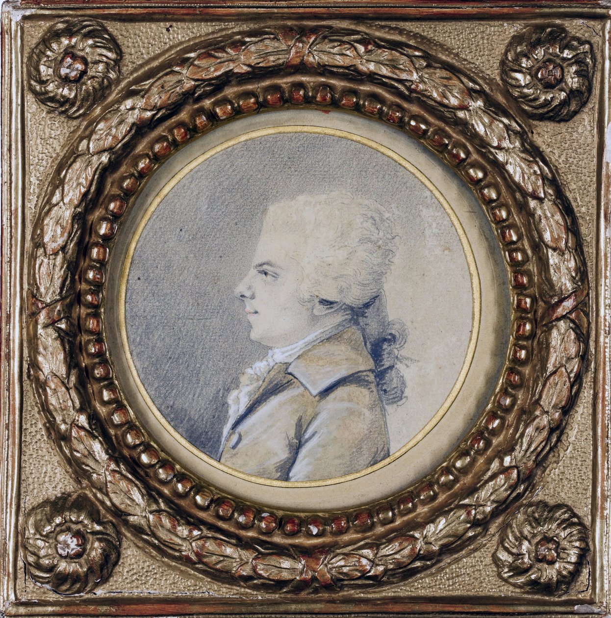 Wolfgang Amadeus Mozart (1756-1791) von Augustin de Saint Aubin