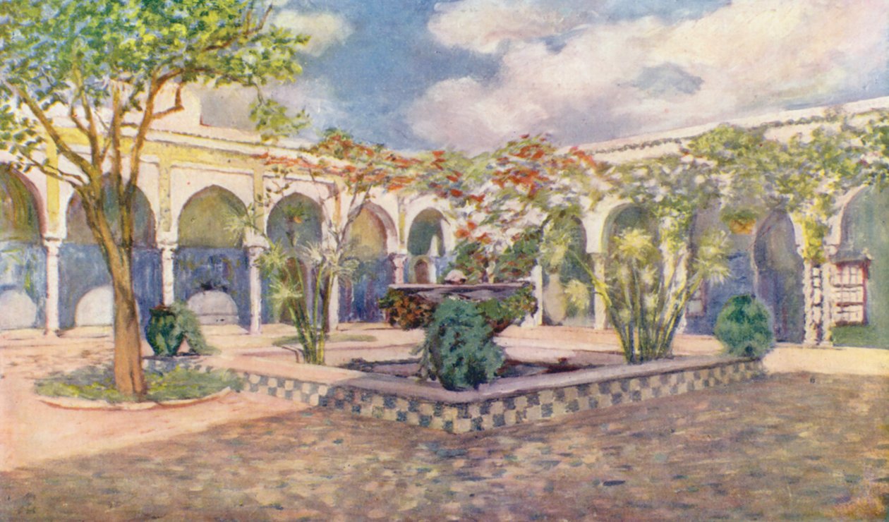 Villa Djenan El Mufti, Algier von Augustine Fitzgerald