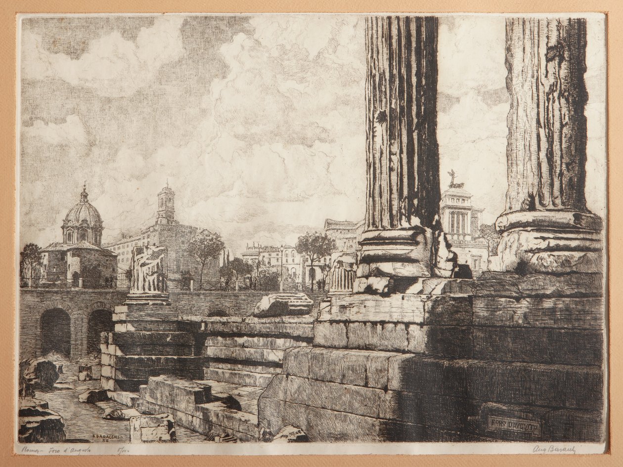 Rom, Das Forum des Augustus von Augusto Baracchi