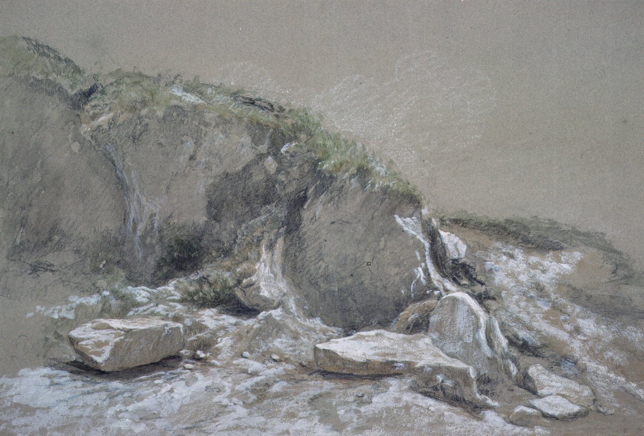 Felsen und Meer, Isle of Wight von Augustus Wall Callcott