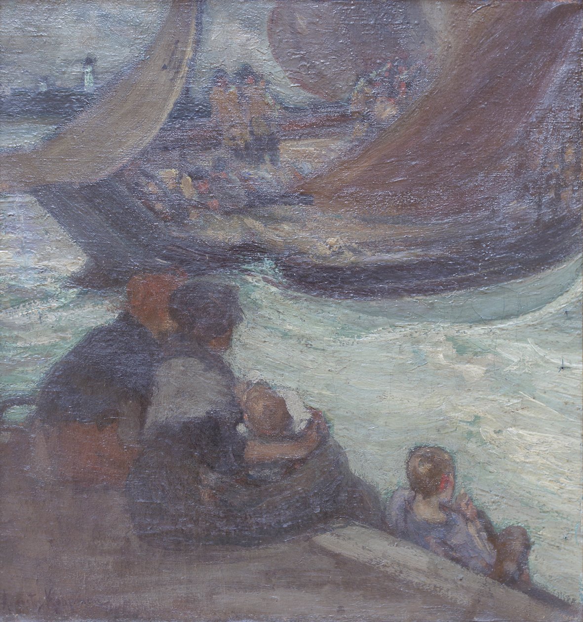 Abfahrt zum Fischen von Augustus B. Koopman