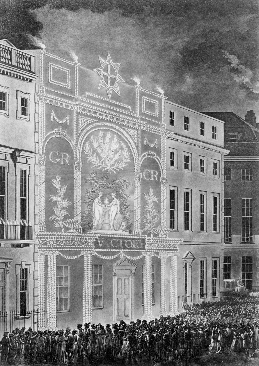 Eine Beleuchtung von Augustus Charles (after) Pugin