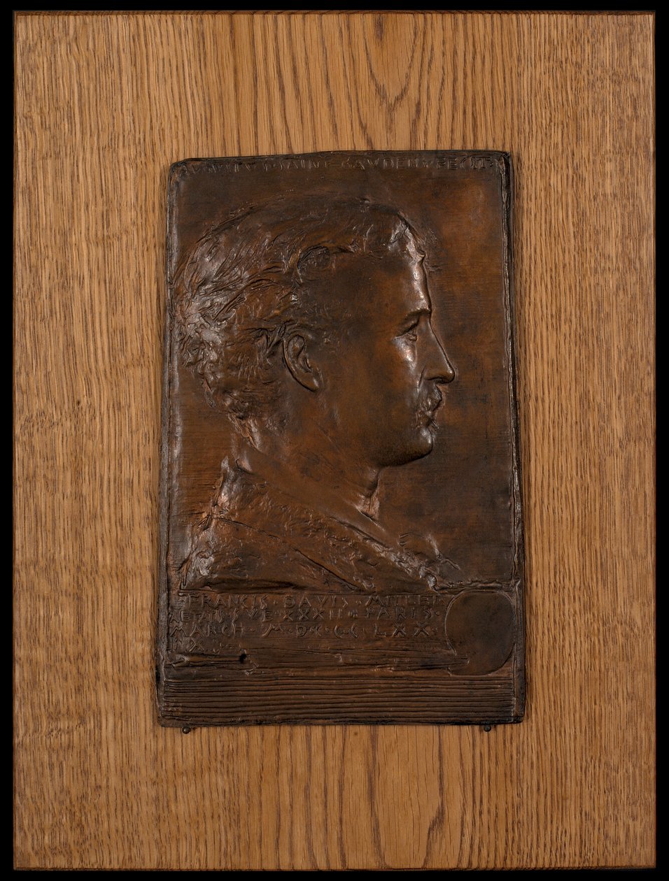 Francis Davis Millet von Augustus Saint-Gaudens