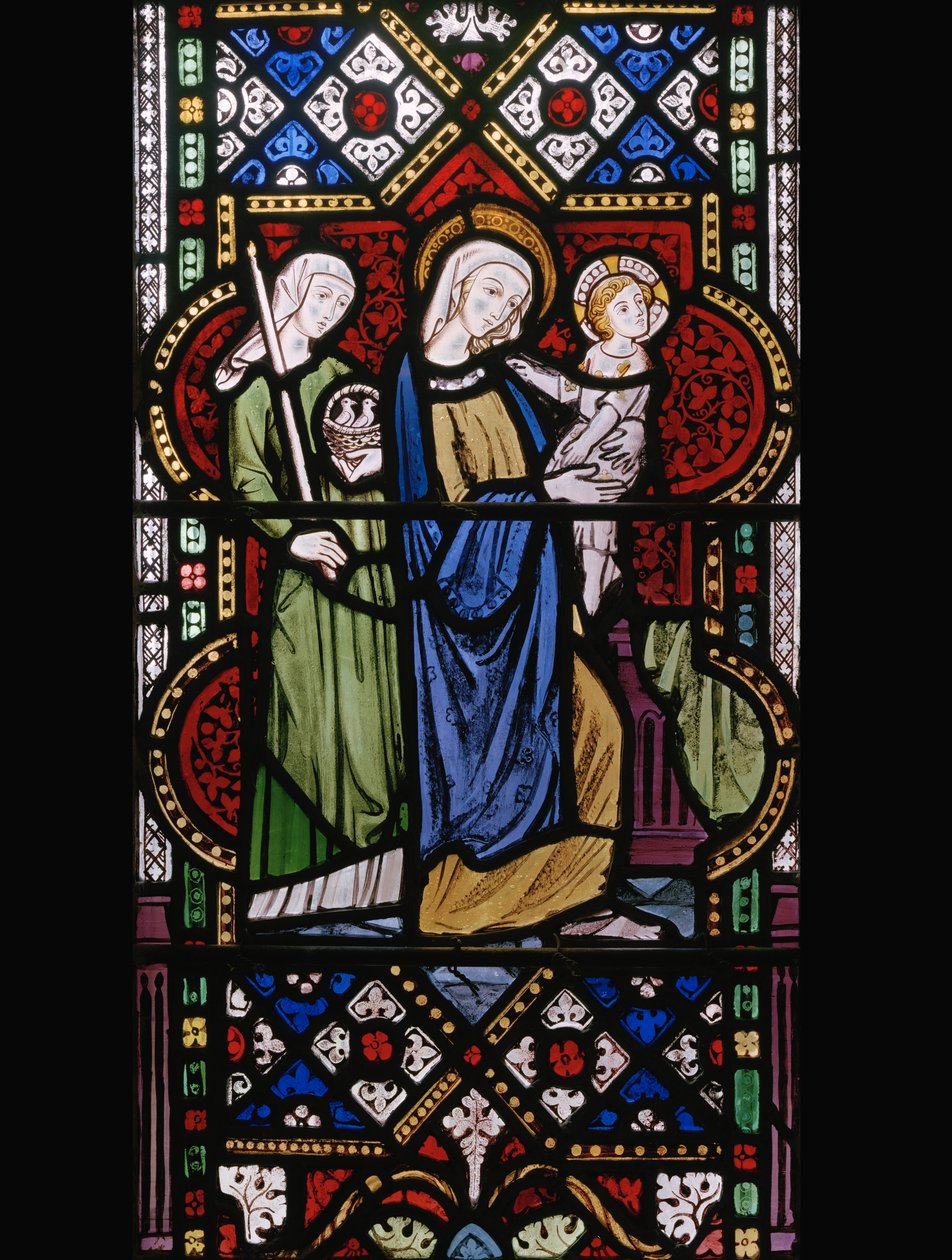 Darstellung im Tempel von Augustus Welby Northmore Pugin