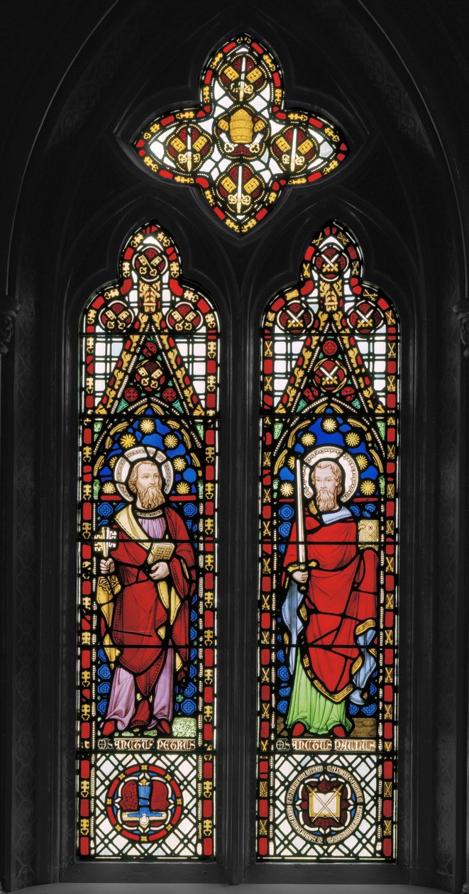 Heiliger Petrus und Heiliger Paulus von Augustus Welby Northmore Pugin