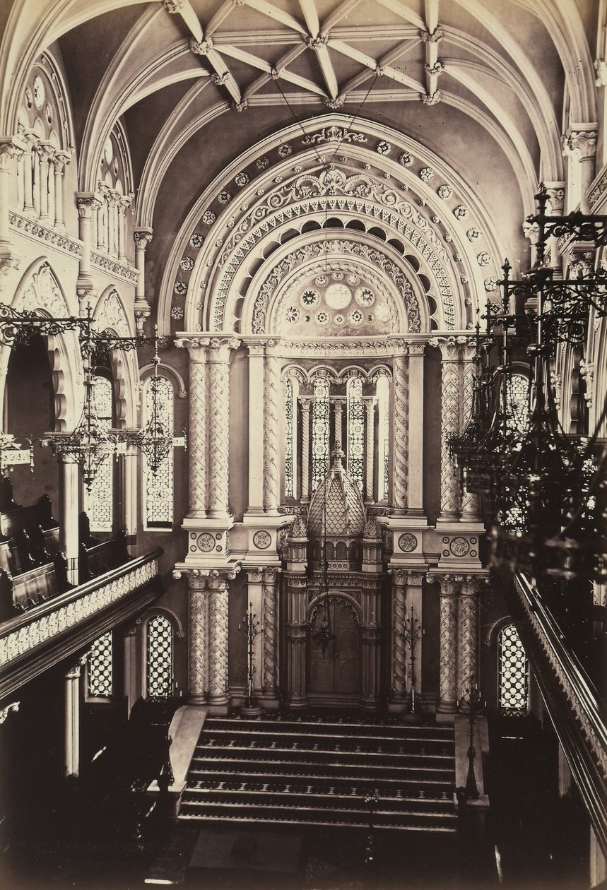Innenansicht der Großen Synagoge von Sydney von Australian Photographer
