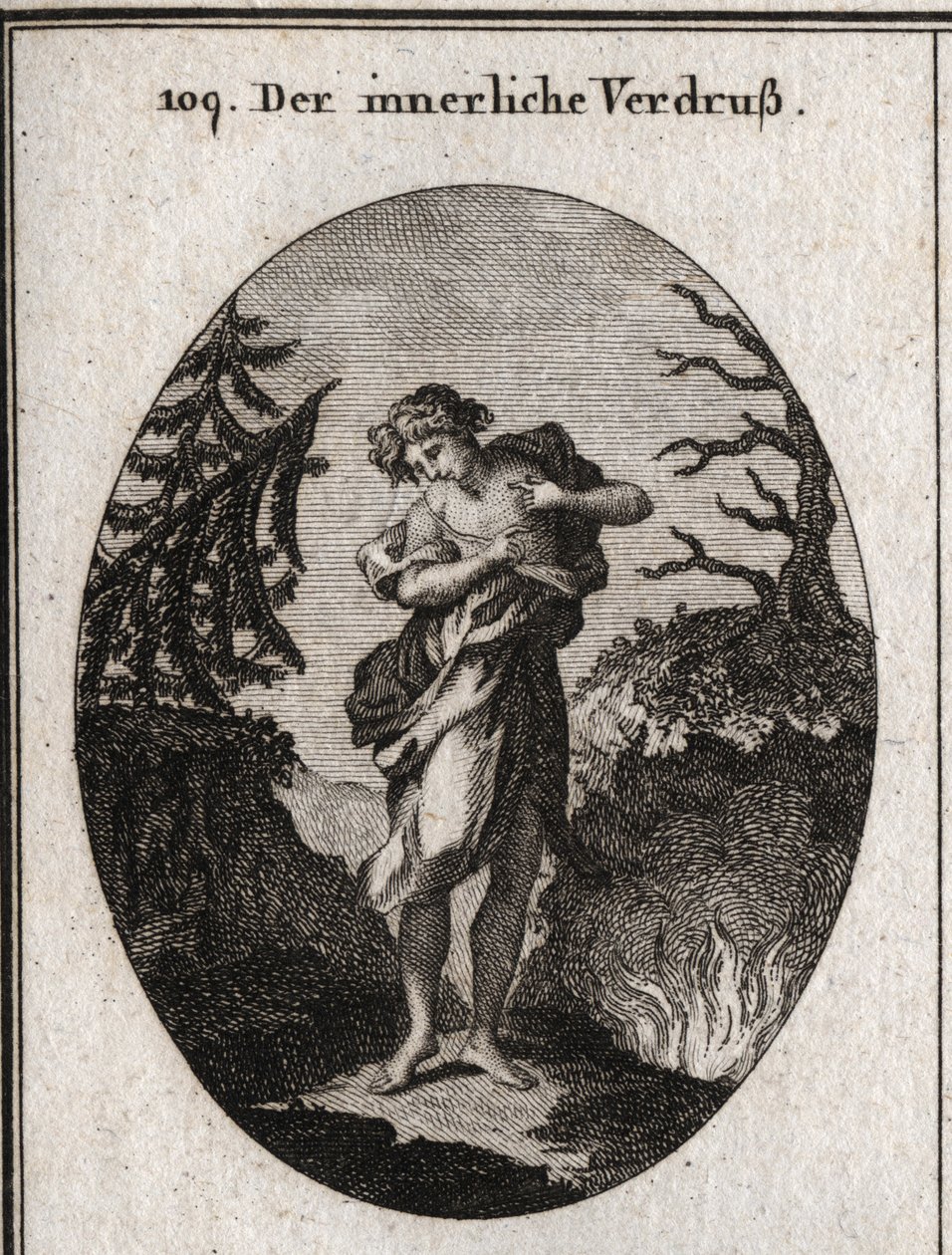 Allegorie des inneren Kummers von Austrian School